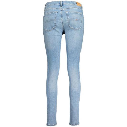 Tommy Hilfiger Light Blue Cotton Women Jeans
