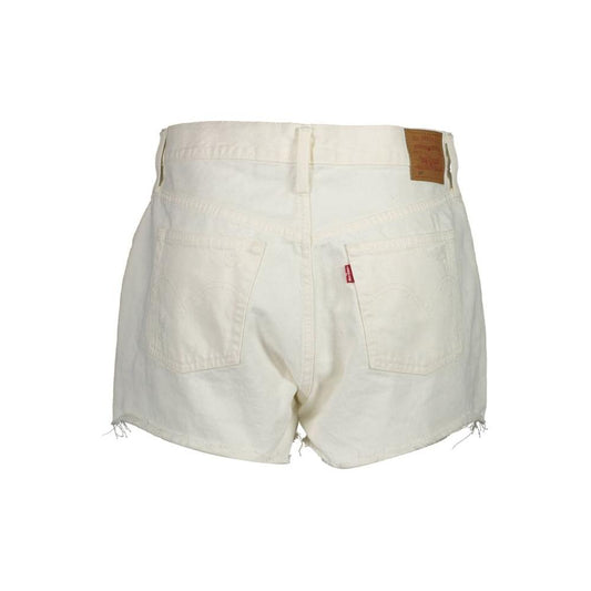 Levi's White Cotton Women Jeans