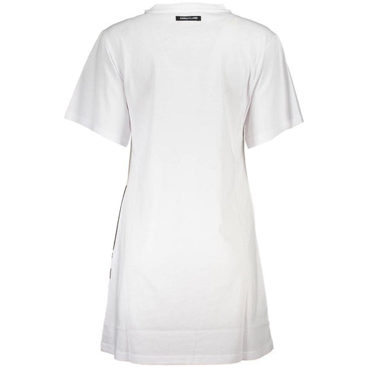 Cavalli Class White Cotton Women Dress