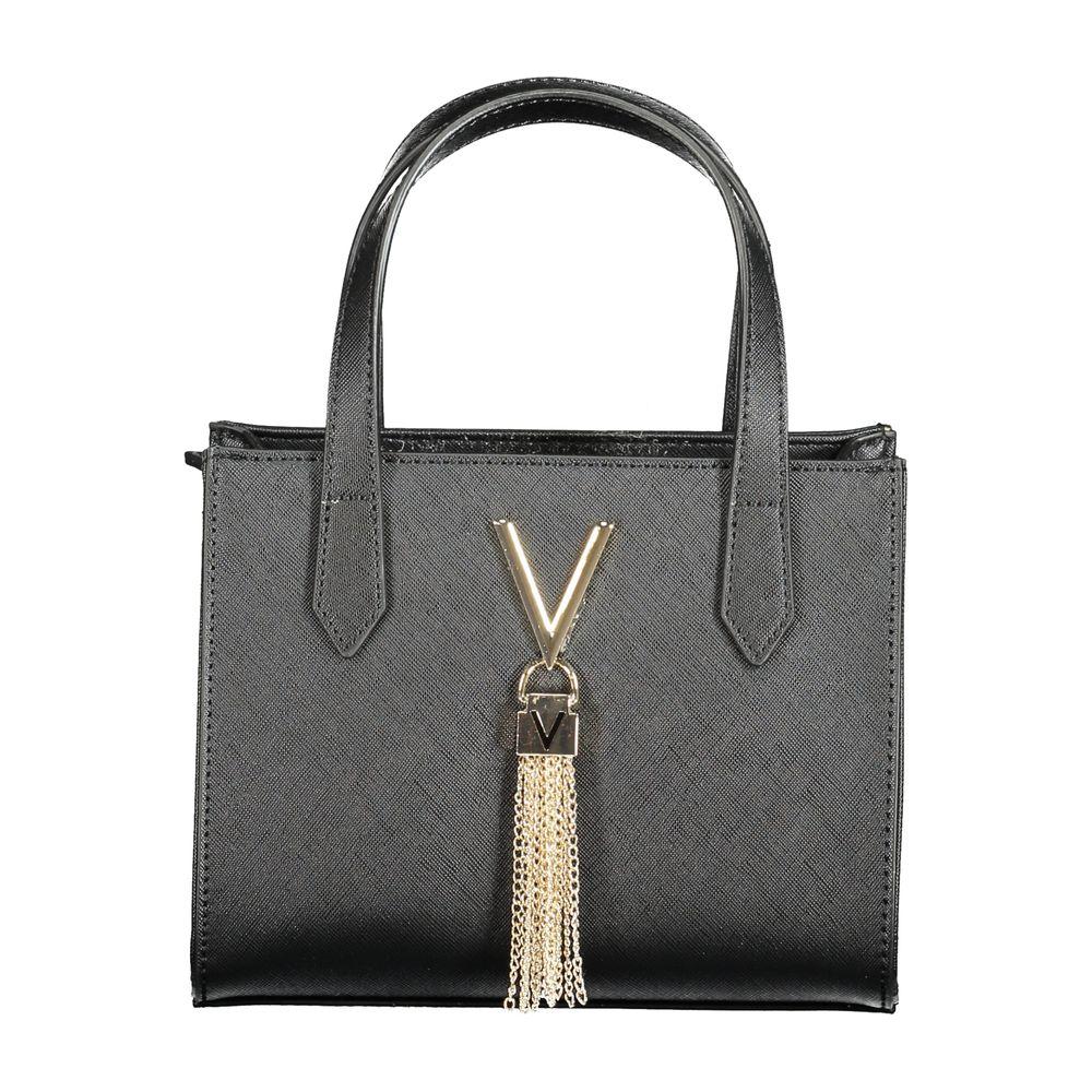 Front view with bag zipped and handles upright.