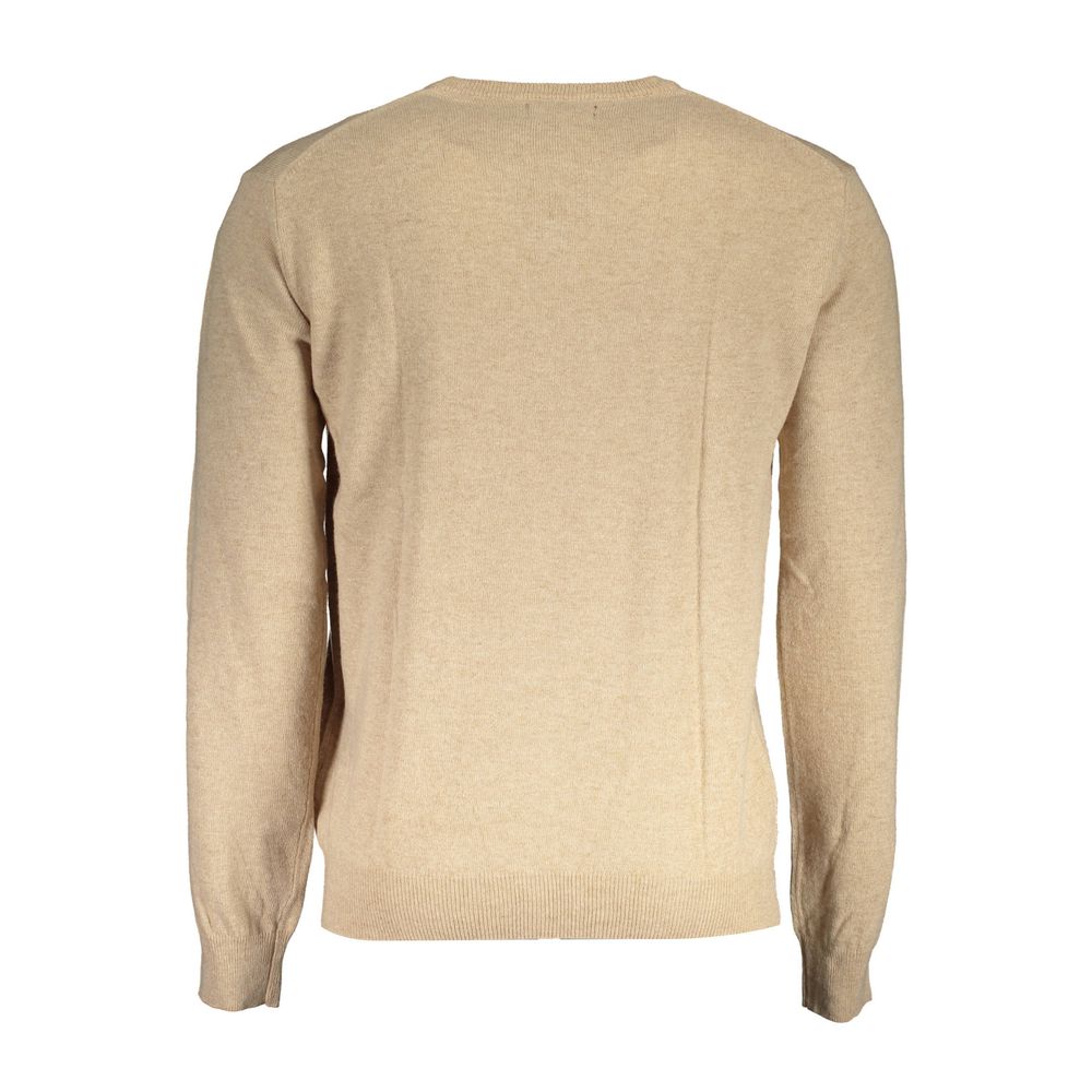 La Martina Beige Wool Sweater