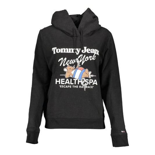 Tommy Hilfiger Black Cotton Women's Sweater