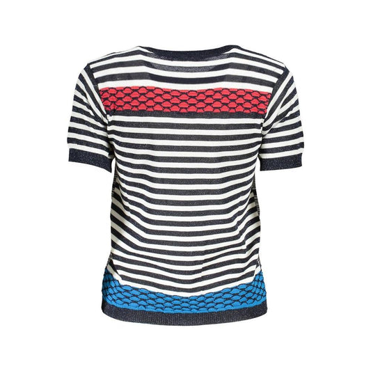 Desigual Blue Cotton Women Sweater