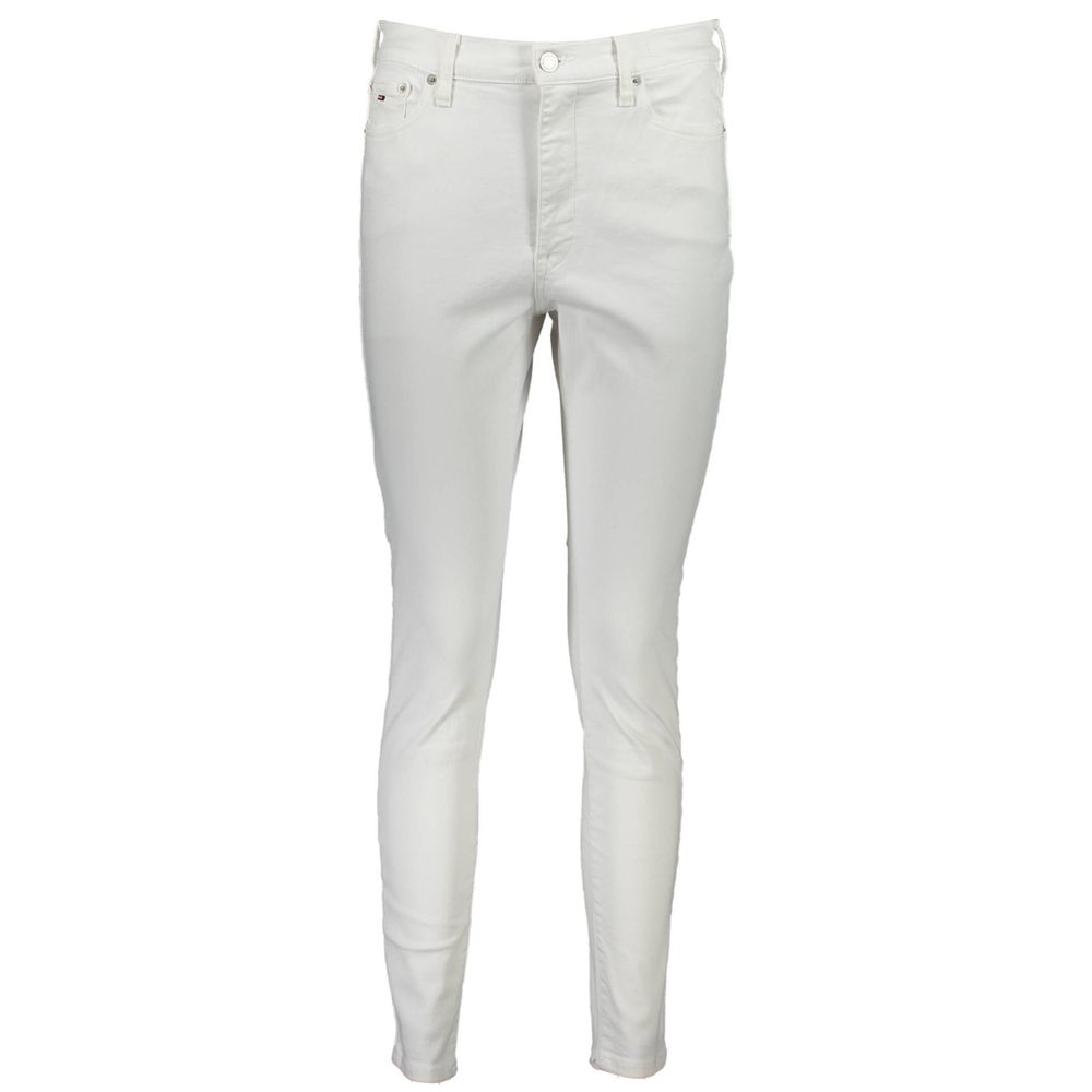 Tommy Hilfiger White Cotton Women's Jean