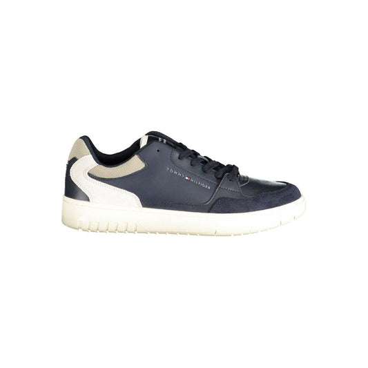 Tommy Hilfiger Blue Polyethylene Men Sneaker