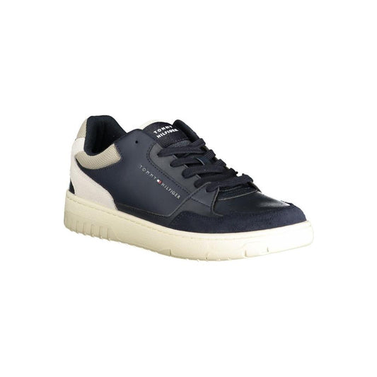 Tommy Hilfiger Blue Polyethylene Men Sneaker