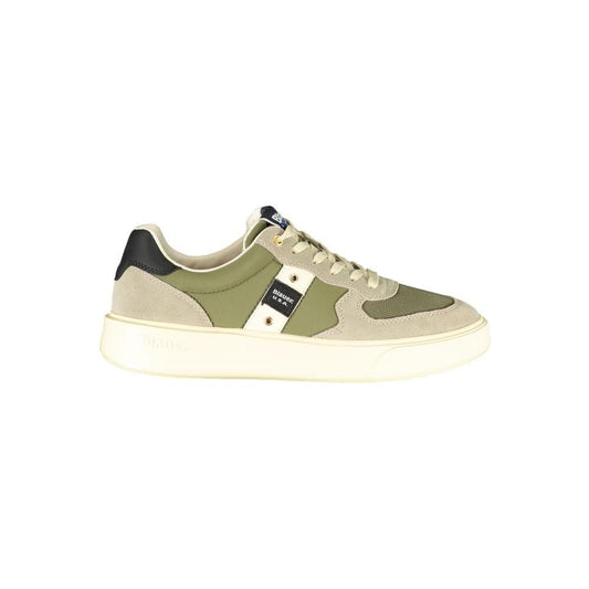 Blauer Green Leather Men Sneaker