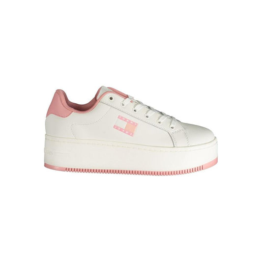 Tommy Hilfiger Pink Polyester Sneaker