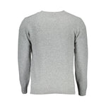 North Sails Gray Wool Men Sweater