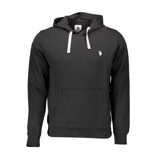 U.S. POLO ASSN. Black Cotton Men Sweater