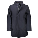 U.S. POLO ASSN. Blue Polyester Men Jacket US-9356-IT48 | M