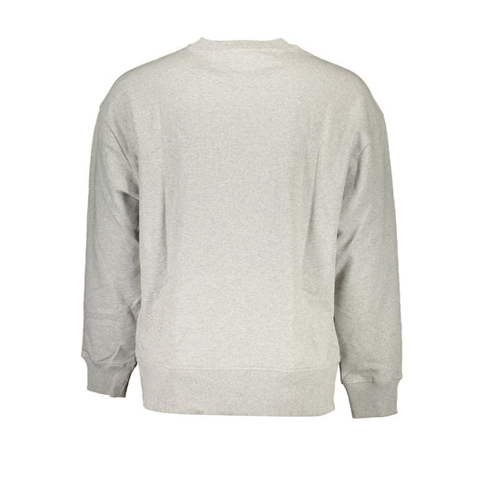 Tommy Hilfiger Gray Cotton Men Sweater TO-16574-XXL