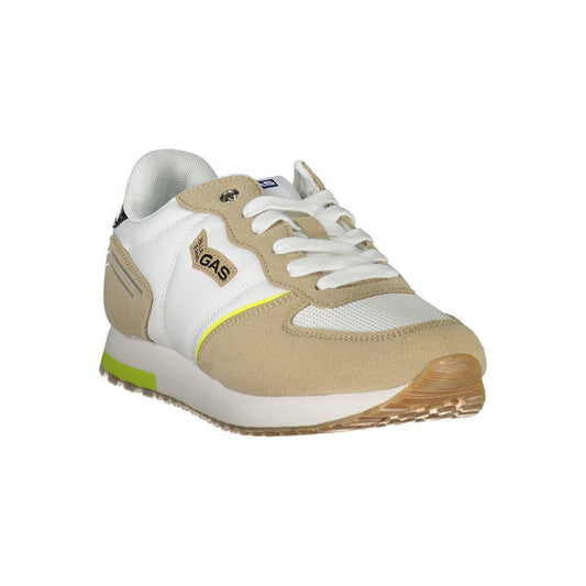 Gas White Polyester Sneaker GA-21849-EU41/US8