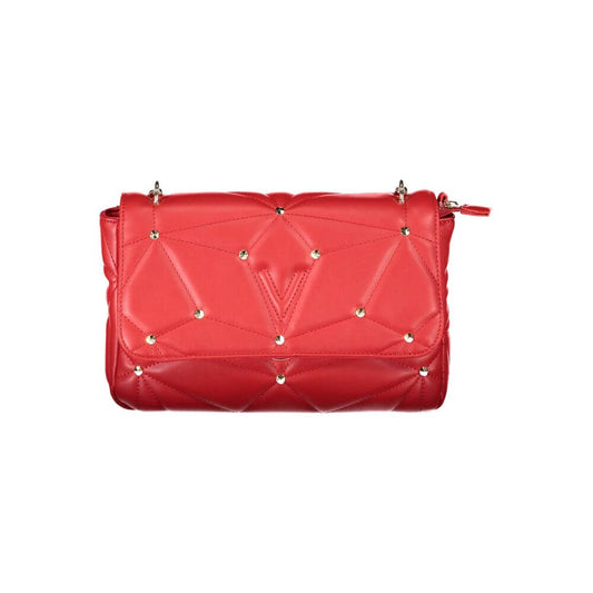 Mario Valentino Red Polyurethane Women Shoulder Bag