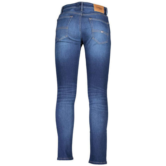 Tommy Hilfiger Blue Cotton Jeans & Pant