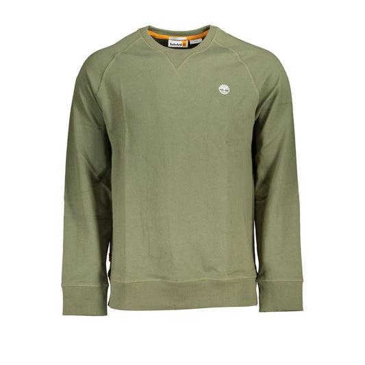 Timberland Green Cotton Men Sweater