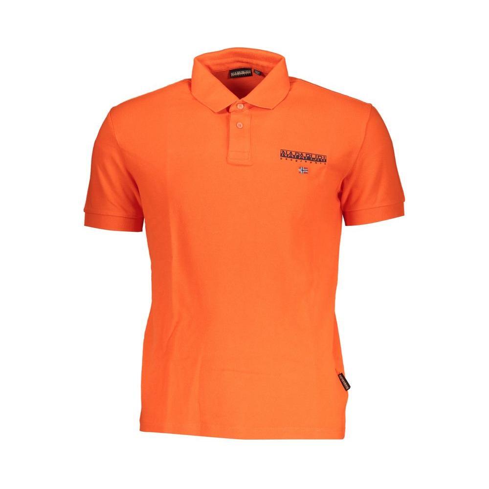 Napapijri Pink Contrast Detail Polo Shirt NA-28547-S