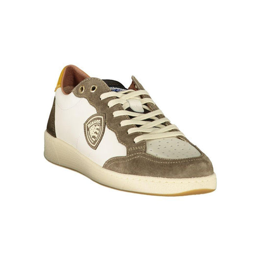 Blauer White Polyester Sneaker BL-31647-EU43/US10