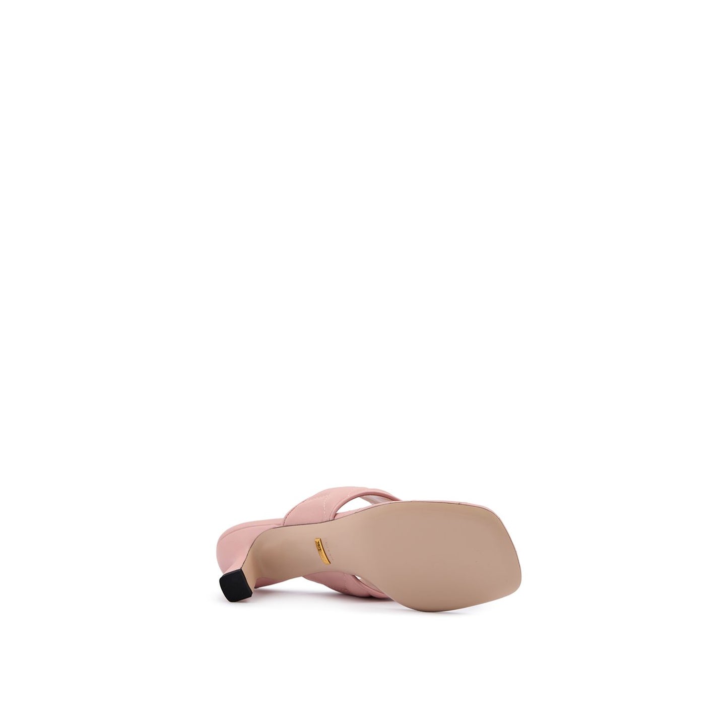 Gucci Mystic Pink Nappa Charlotte Leather Sandals