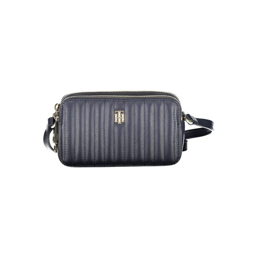 Tommy Hilfiger Blue Polyethylene Women Handbag TO-16663
