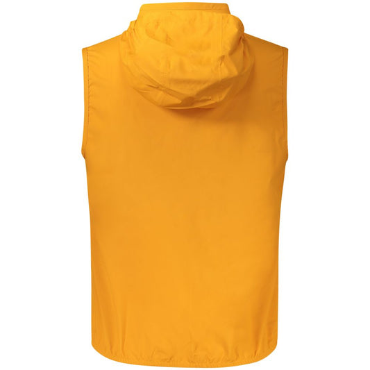 K-WAY Orange Polyester Men Jacket KW-34164-S