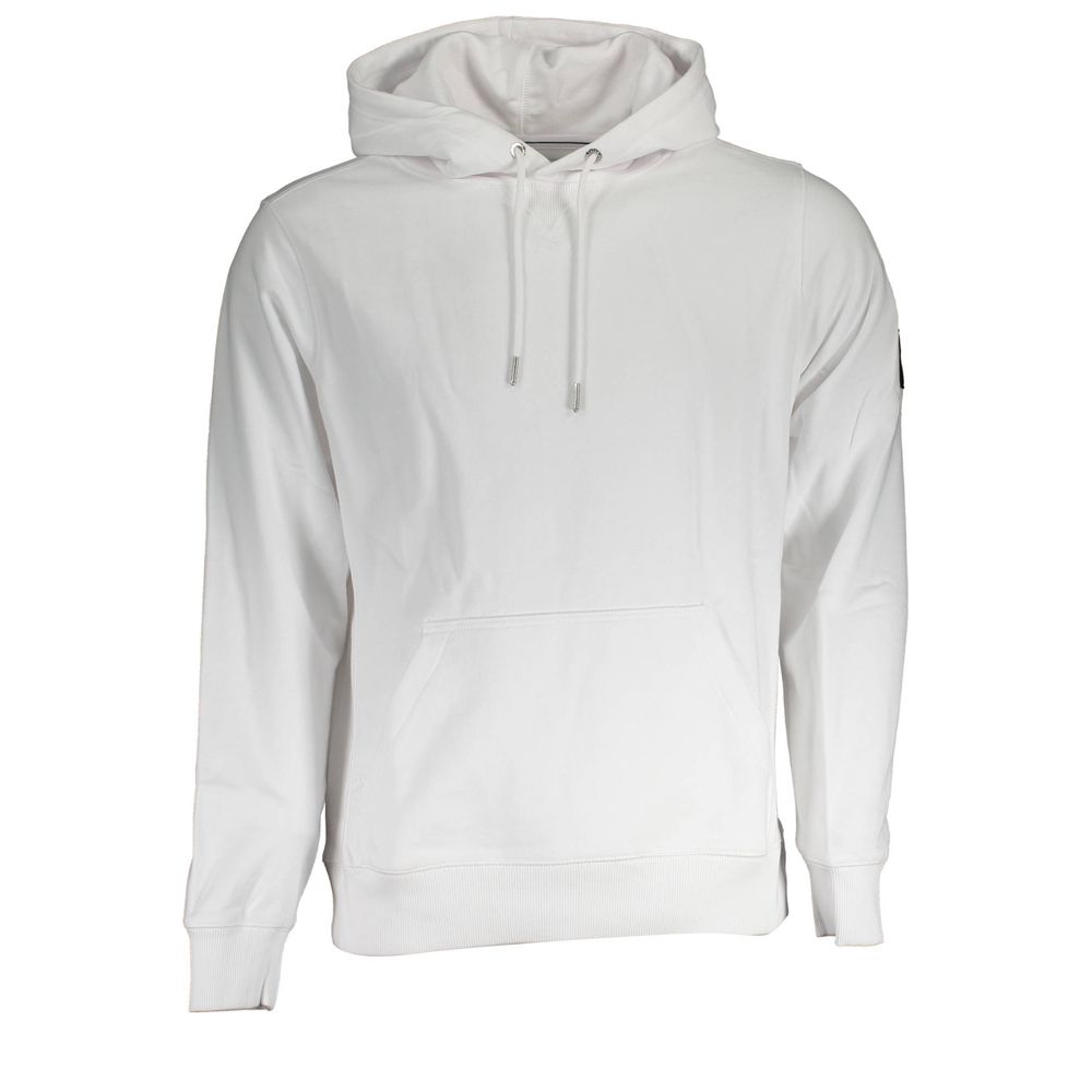 Calvin Klein White Cotton Sweatshirt