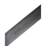 Dolce & Gabbana Black Calf Leather Studded Silver Buckle Belt