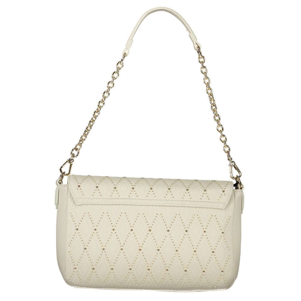 Mario Valentino White Polyethylene Handbag