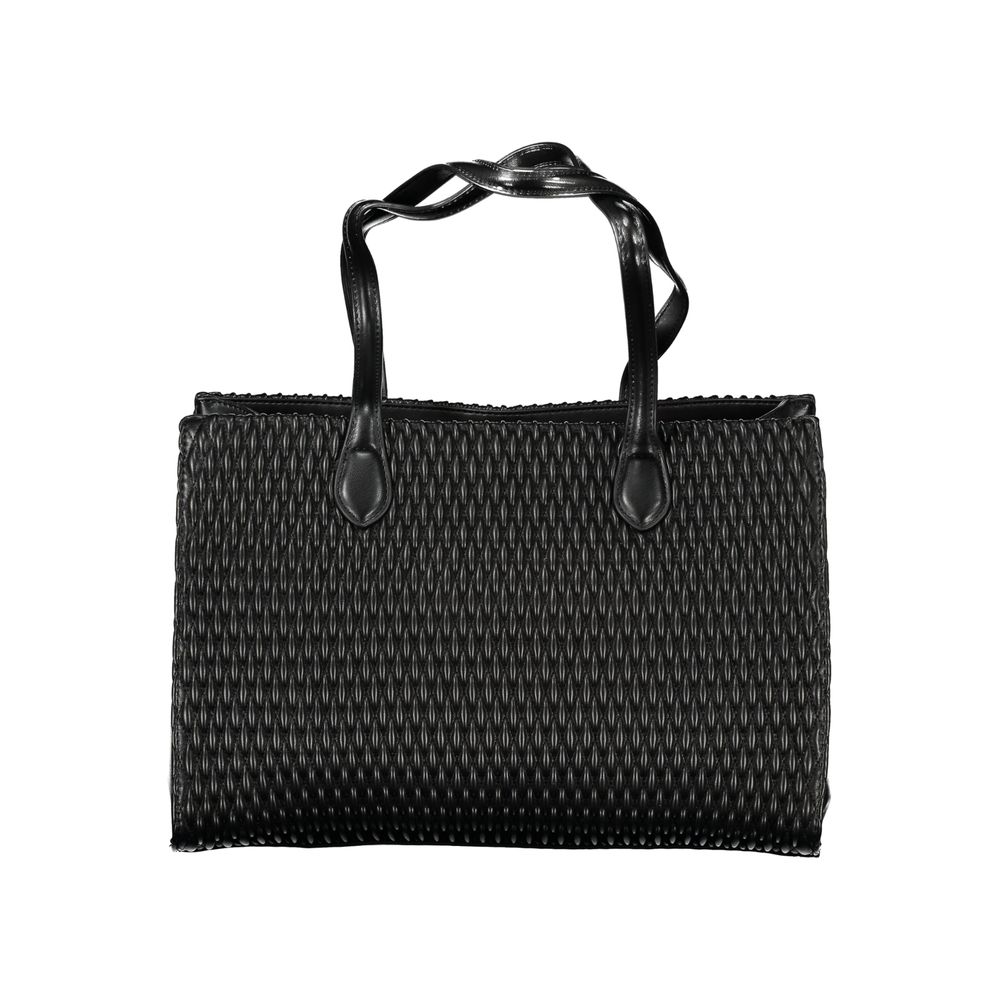 Mario Valentino Black Polyethylene Handbag