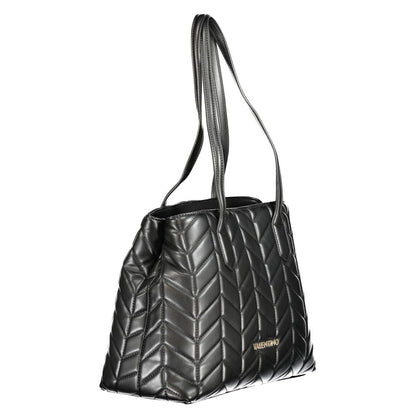 Mario Valentino Black Polyethylene Women Handbag