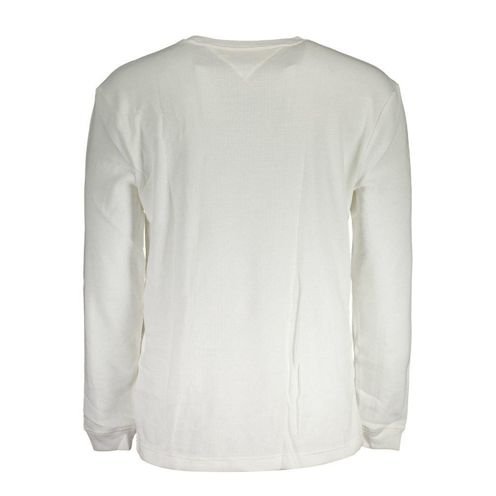 Tommy Hilfiger White Cotton Sweater TO-37570-S