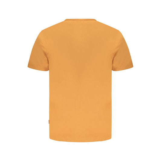 Pepe Jeans Orange Cotton T-Shirt PE-35597-M