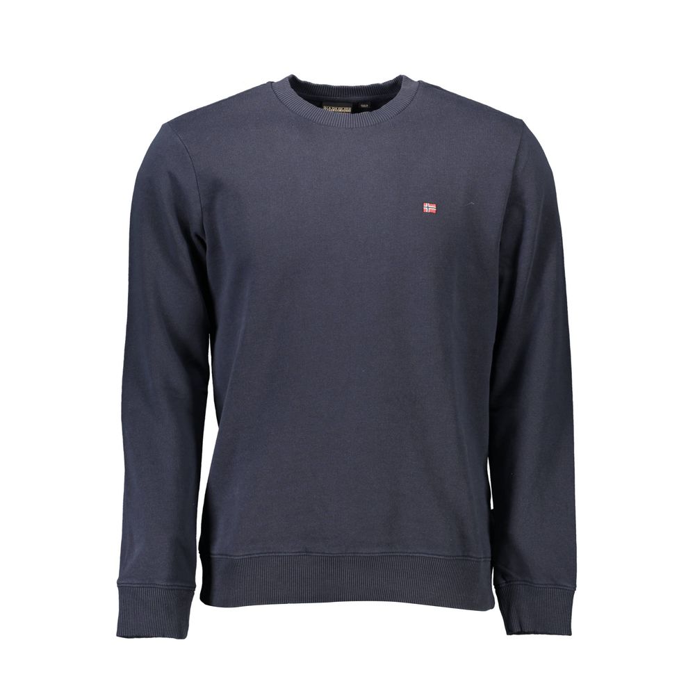 Napapijri Blue Cotton Sweatshirt