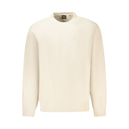 Hugo Boss Beige Cotton Sweatshirt