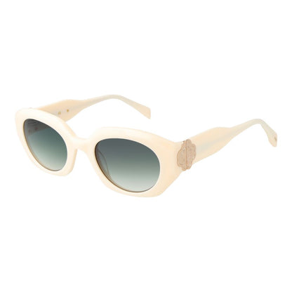 Maje White Acetate Sunglasses