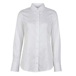 Made in Italy White Cotton Women's Shirt LO-15405-S