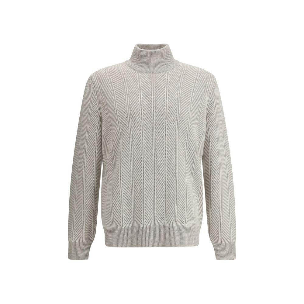 Brunello Cucinelli Cashmere Turtleneck Sweater BR-M22709314CFZ60-IT56 | 3XL