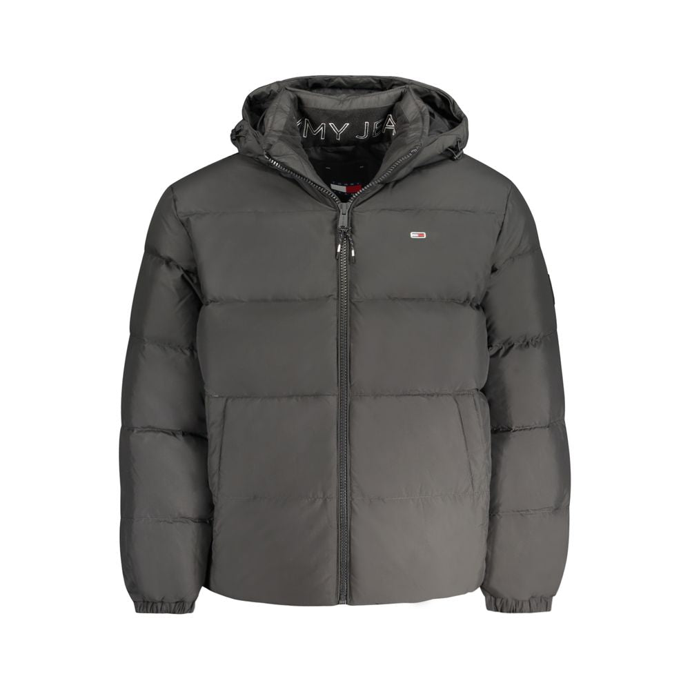 Tommy Hilfiger Black Polyester Jackets & Coat