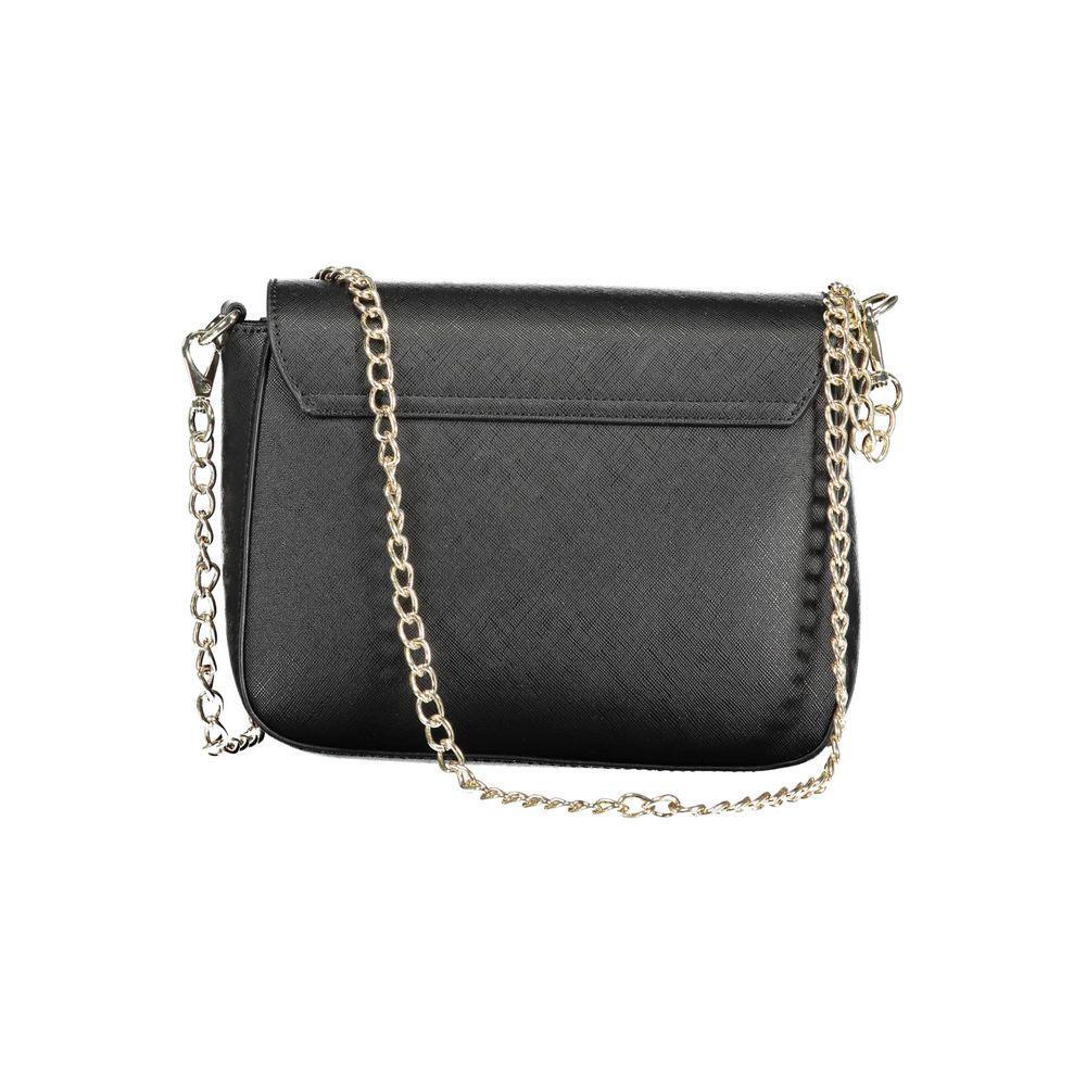 Mario Valentino Black Polyethylene Handbag