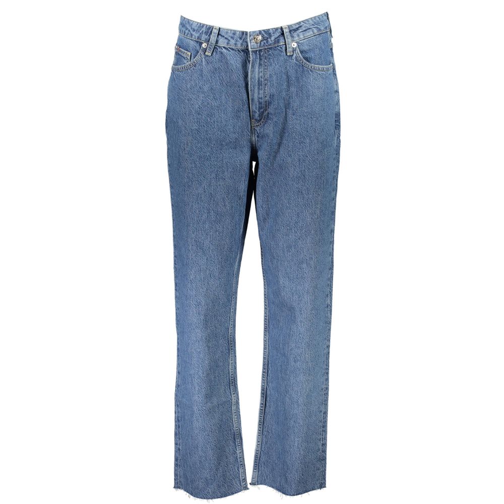 Tommy Hilfiger Blue Cotton Women Jeans
