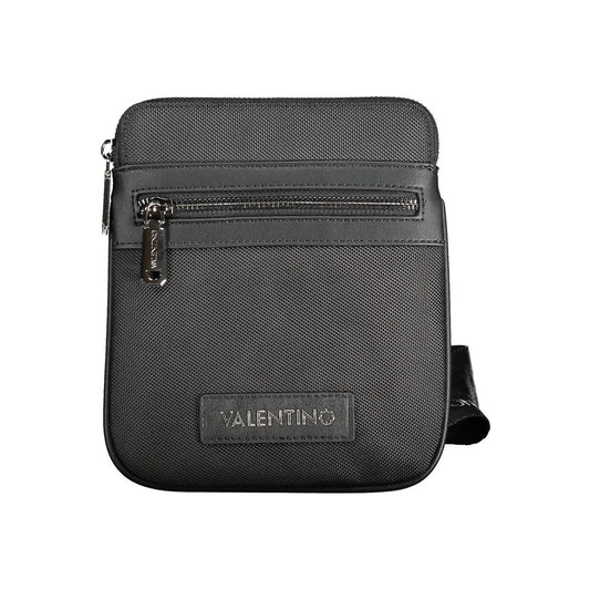 Mario Valentino Nero Poliuretano Mens Shoulder Bag