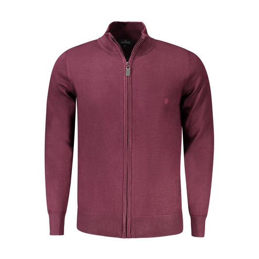 Coveri Moving Red Viscose Men Sweater CO-33032-XXL