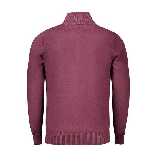 Coveri Moving Red Viscose Men Sweater CO-33032-XXL