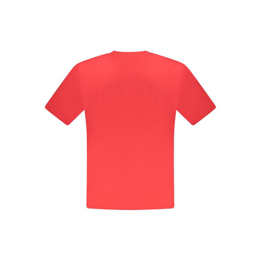 North Sails Red Cotton Men TShirt NO-33763-S