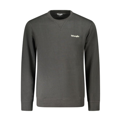 Wrangler Black Cotton Men Sweater
