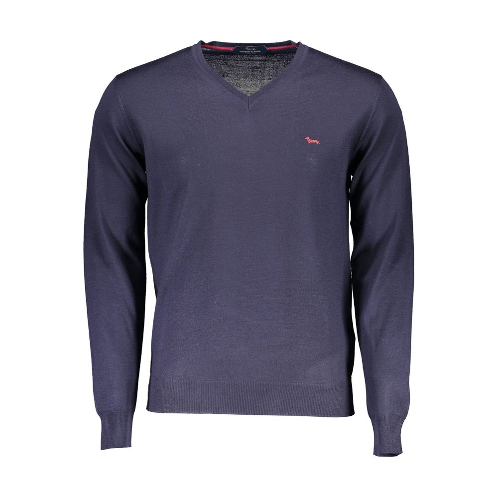 Harmont & Blaine Blue Wool Sweater