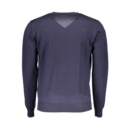 Harmont & Blaine Blue Wool Sweater