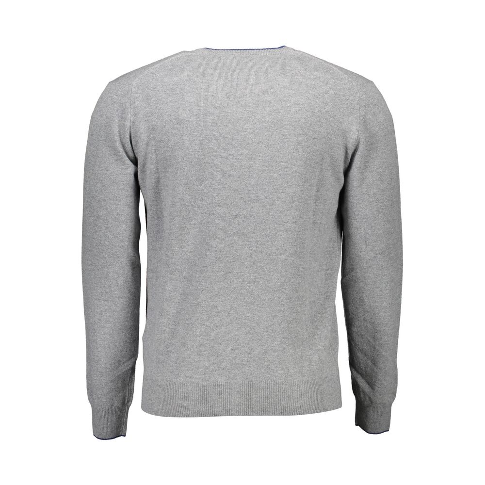 Harmont & Blaine Gray Wool Sweater