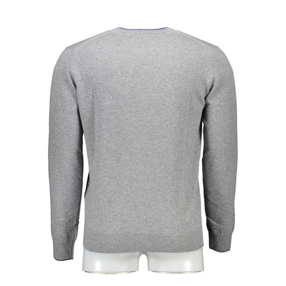 Harmont & Blaine Gray Wool Sweater