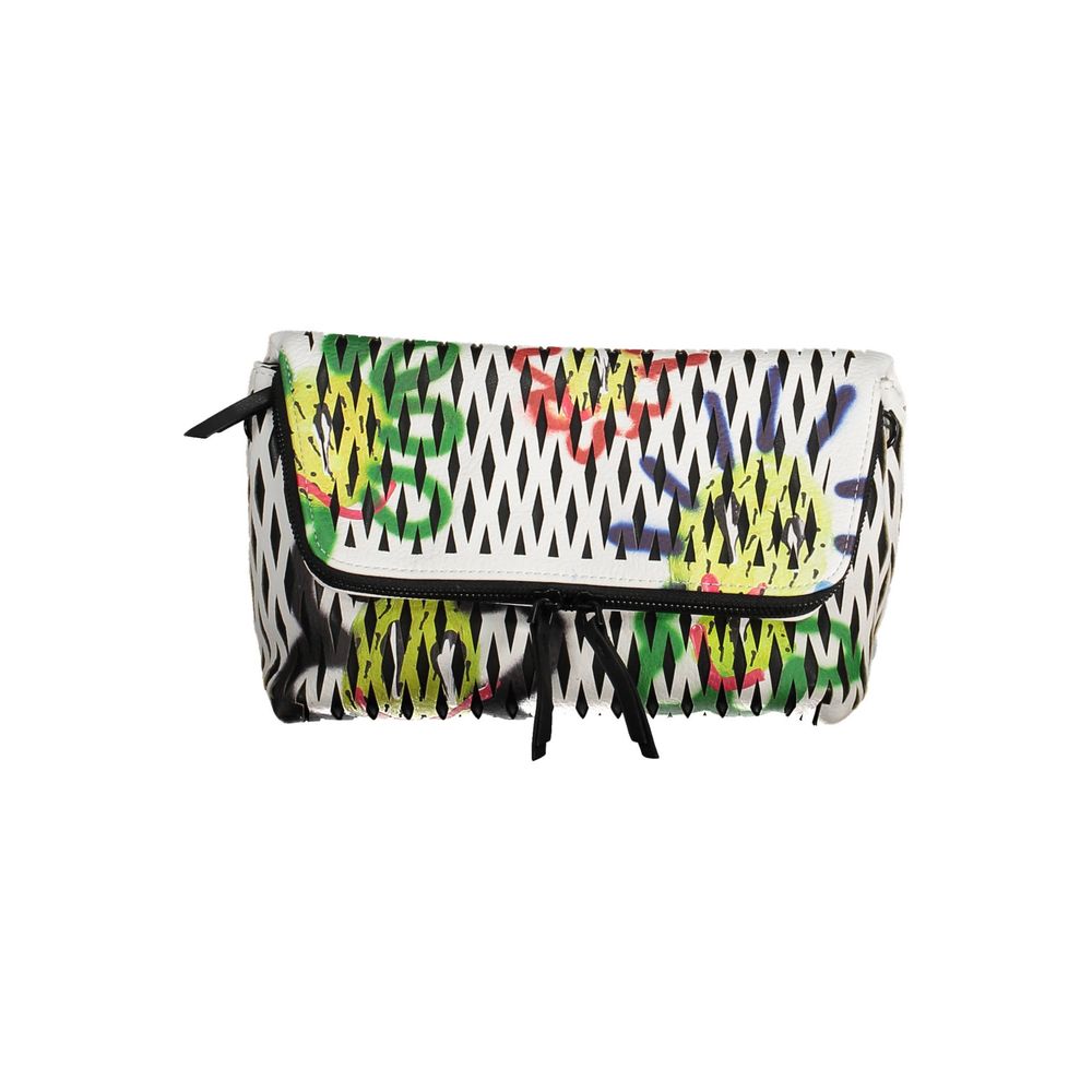 Desigual White Polyethylene Handbag